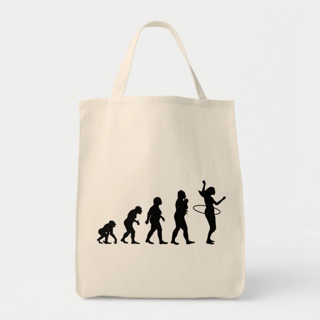 Bolso De Tela Aro de Hula (Frente)