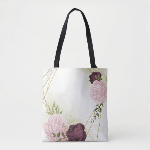 Bolso De Tela aroma floral rosa de cabernet