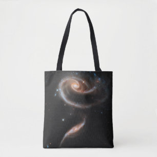 Bolso De Tela Arp 273 Interactuando Galaxias En Andromeda.