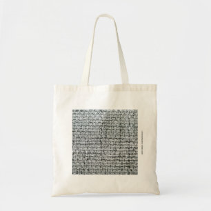 Bolso De Tela Arpillera Gris