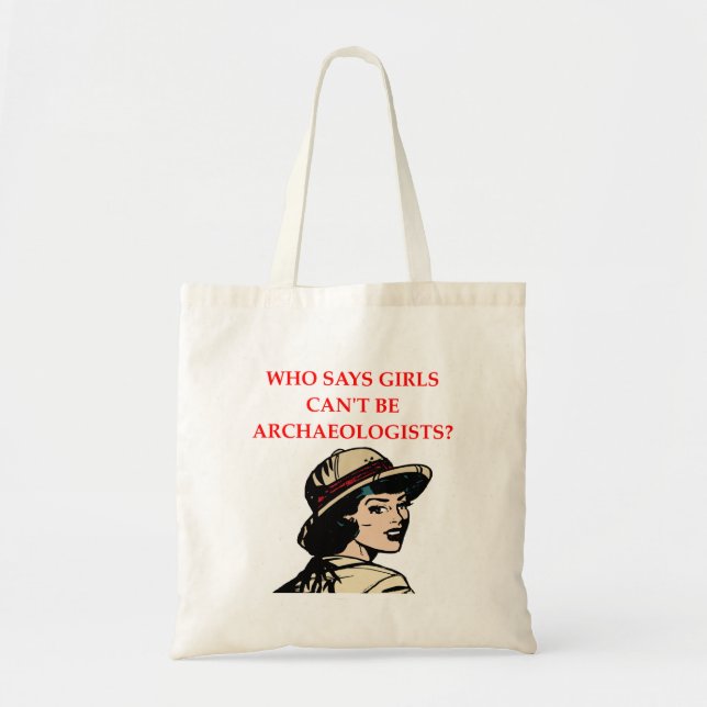 Bolso De Tela arqueología (Frente)