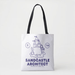 Bolso De Tela Arquitecto de castillos de arena, soy como un gran