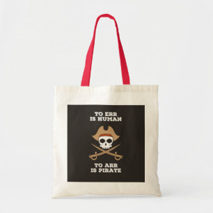 Bolso De Tela Arr tiene gusto de un tote del pirata