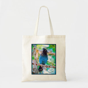 Bolso De Tela Arrendajo de Steller - Fotografía Original