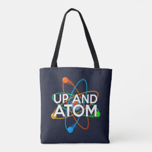 BOLSO DE TELA ARRIBA Y ÁTOMO