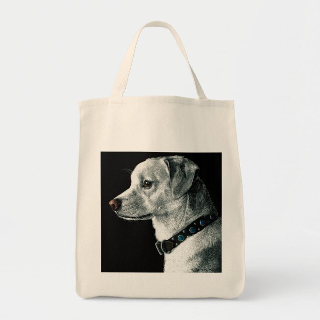 Bolso De Tela "Arrow" - Chihuahua Mix (Frente)