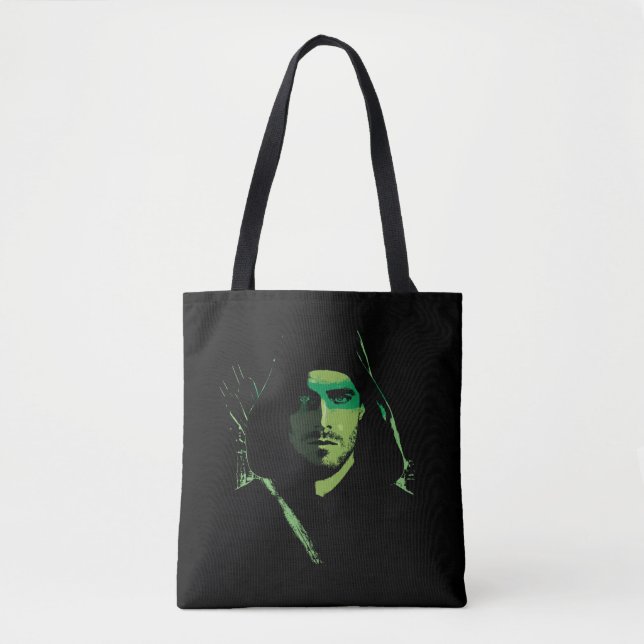 Bolso De Tela Arrow | Green Arrow Green Stylized Cutout (Anverso)