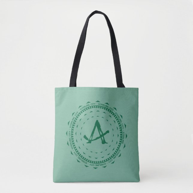 Bolso De Tela Arrow | Starling City Arrow Logo (Anverso)
