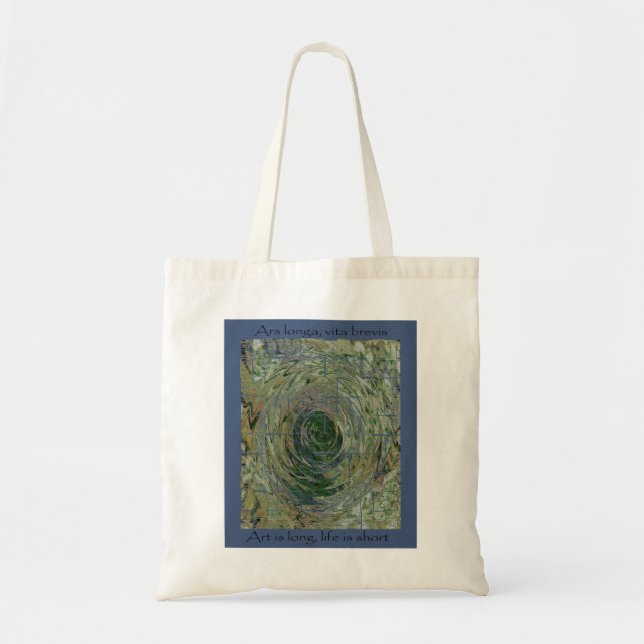 Bolso De Tela ARS Longa, tote breve de Vita (Frente)