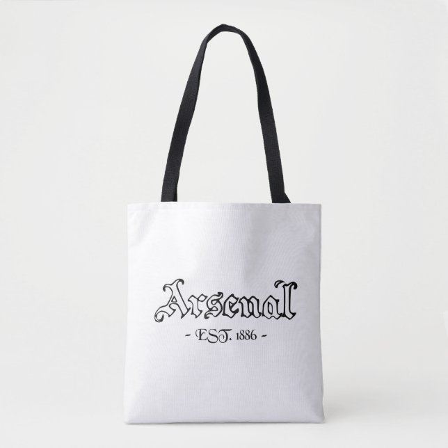 Bolso De Tela Arsenal Retro (Anverso)