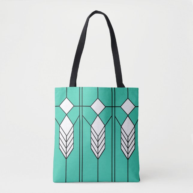 Bolso De Tela Art Deco (Anverso)