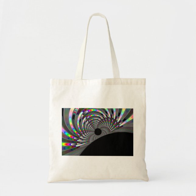 Bolso De Tela Art Deco Fractal (Frente)