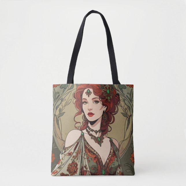 Bolso De Tela Art Nouveau_01 (Anverso)