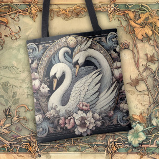 Bolso De Tela Art Nouveau Flowing Lines of Beauty