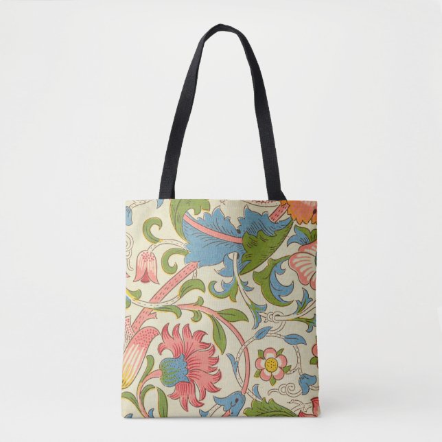 Bolso De Tela Art nouveau lodden pattern - William Morris (Anverso)