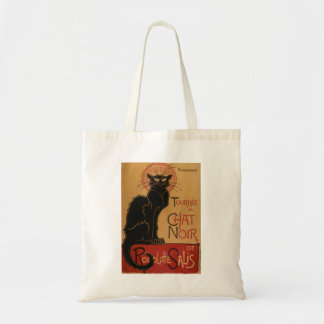 Bolso De Tela Art Nouveau vintage Le Chat Noir Gato negro
