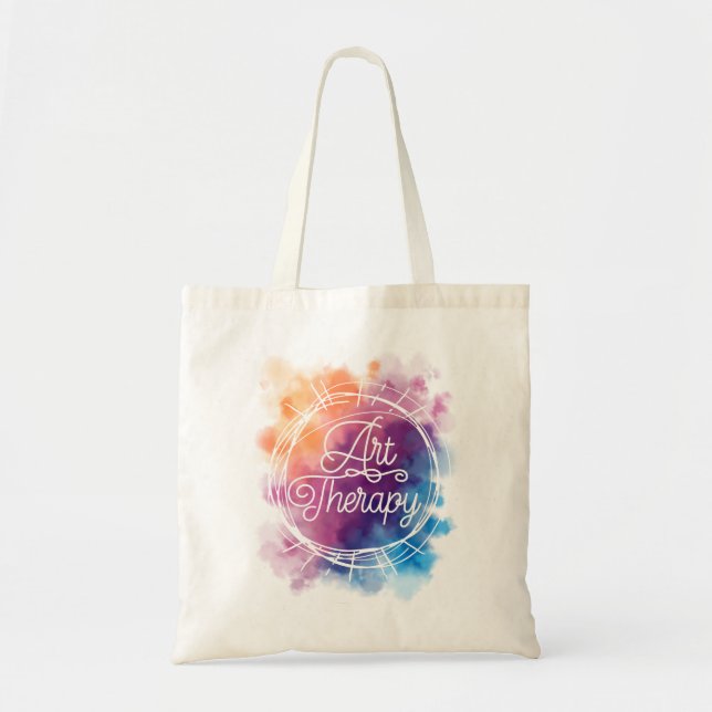 Bolso De Tela Art Therapy (Frente)