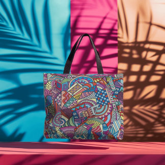 Bolso De Tela Arte abstracto