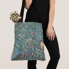 Bolso De Tela Arte abstracto: a través de la pradera