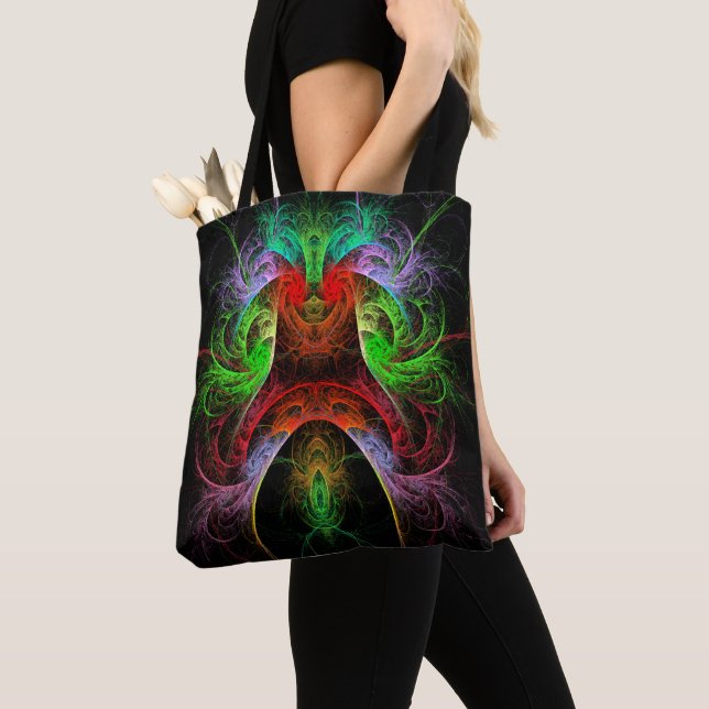 Bolso De Tela Arte abstracto de Carnaval (Detalle)