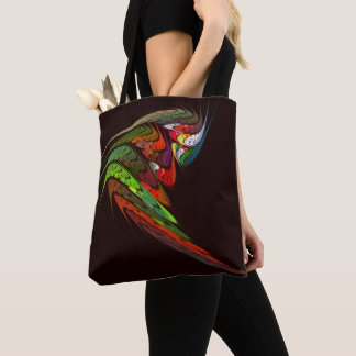 Bolso De Tela Arte abstracto de Chameleon