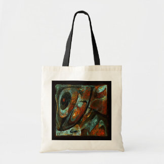 Bolso De Tela Arte abstracto de división de tiempo