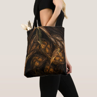 Bolso De Tela Arte abstracto de la Madre Tierra