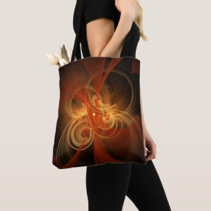 Bolso De Tela Arte abstracto de magia matutina