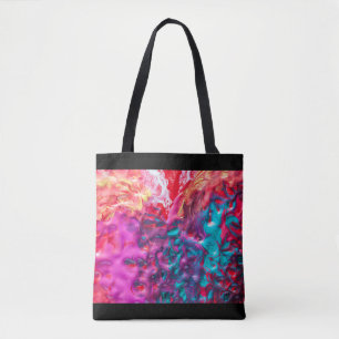 Bolso De Tela Arte abstracto de pintura colorida