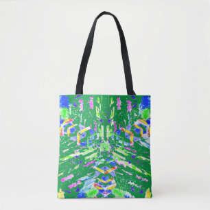 Bolso De Tela Arte abstracto digital que llamamos caos  