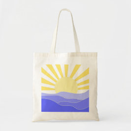 Bolso De Tela arte abstracto paisajístico