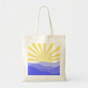 Bolso De Tela arte abstracto paisajístico