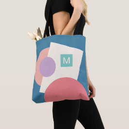 Bolso De Tela Arte abstracto personalizado y elegante de mediado