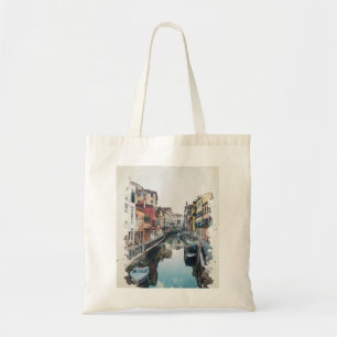 Bolso De Tela Arte acuático de Venecia Italia