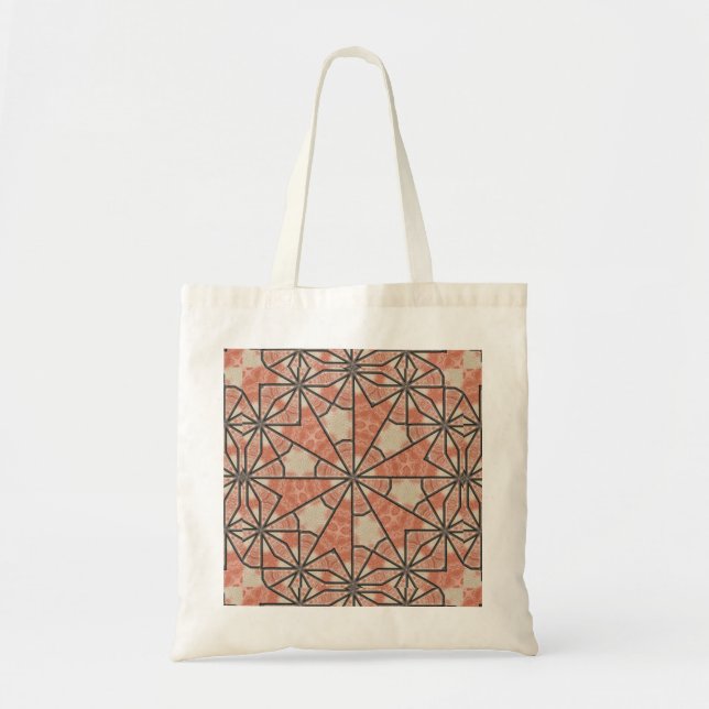 Bolso De Tela Arte africano (Frente)