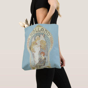Bolso De Tela Arte antiguo Art Nouveau, Holland Levensverzekerin