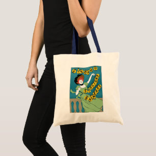Bolso De Tela Arte Antiguo Moderno, Livorno Señorita Bailando