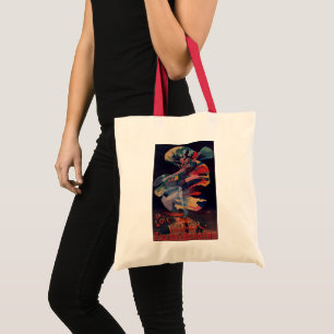 Bolso De Tela Arte Antiguo Moderno, Loie Fuller en Folies Berger