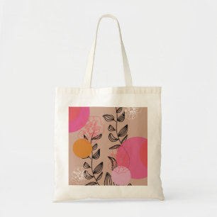 Bolso De Tela Arte artístico floral moderno de moda