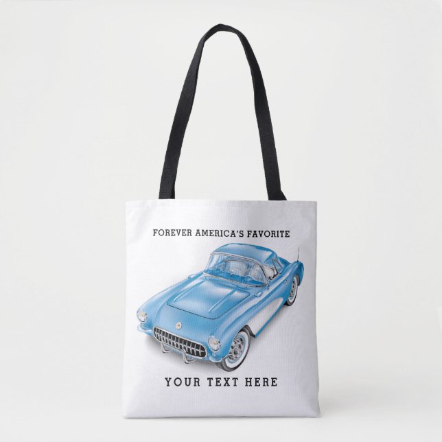 BOLSO DE TELA ARTE AUTOMÓVIL C-ONE (Anverso)
