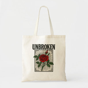 Bolso De Tela Arte bordado de Rosa ininterrumpido