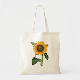 Bolso De Tela Arte botánico de girasol vintage de Merian