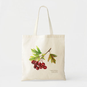 Bolso De Tela Arte botánico frecuente de espina dorsal pintado a