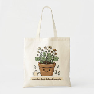 Bolso De Tela Arte Botánico Retro Adorable
