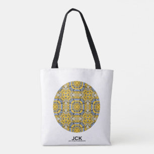 Bolso De Tela Arte caleidoscopio del volumen once