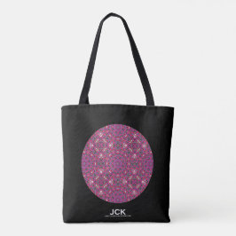 Bolso De Tela Arte calidoscopio del volumen nueve