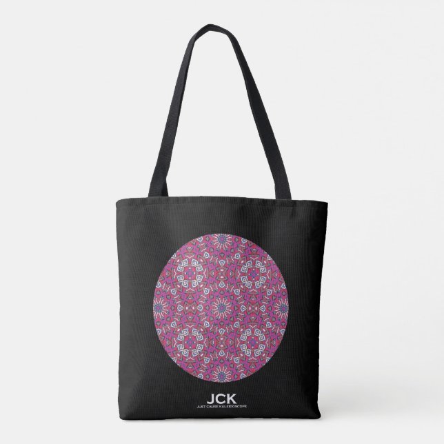 Bolso De Tela Arte calidoscopio del volumen nueve diecinueve (Reverso)