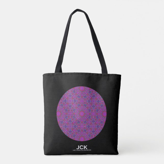 Bolso De Tela Arte calidoscopio del volumen nueve veintitrés (Reverso)