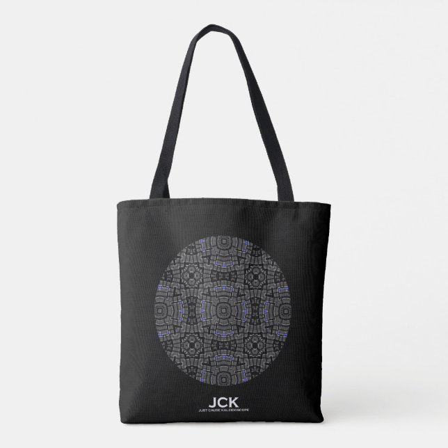 Bolso De Tela Arte calidoscopio del volumen trece diecinueve (Reverso)