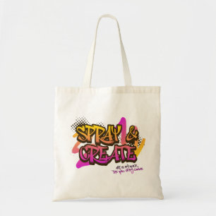 Bolso De Tela Arte callejero urbano de grafiti Spray & Create 